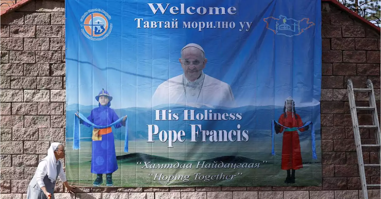 With China on his mind, pope visits tiny Catholic flock in Mongolia