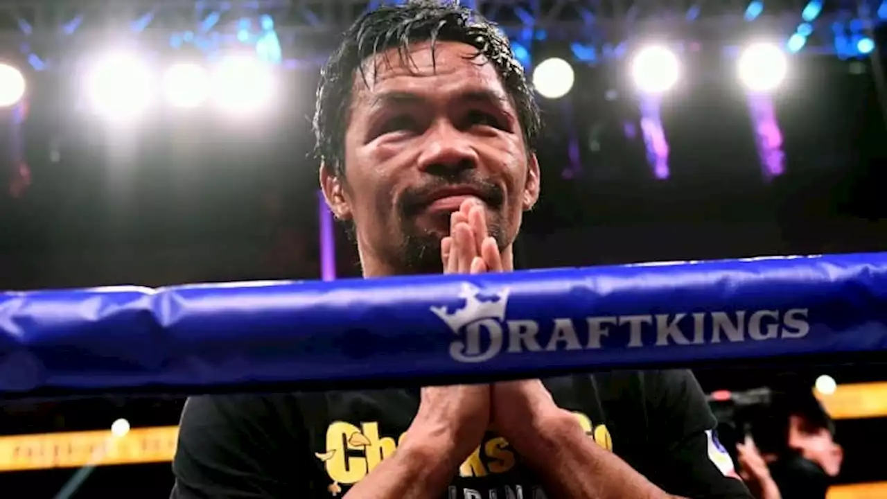 JO de Paris 2024: Manny Pacquiao aimerait sortir de sa retraite pour un dernier défi