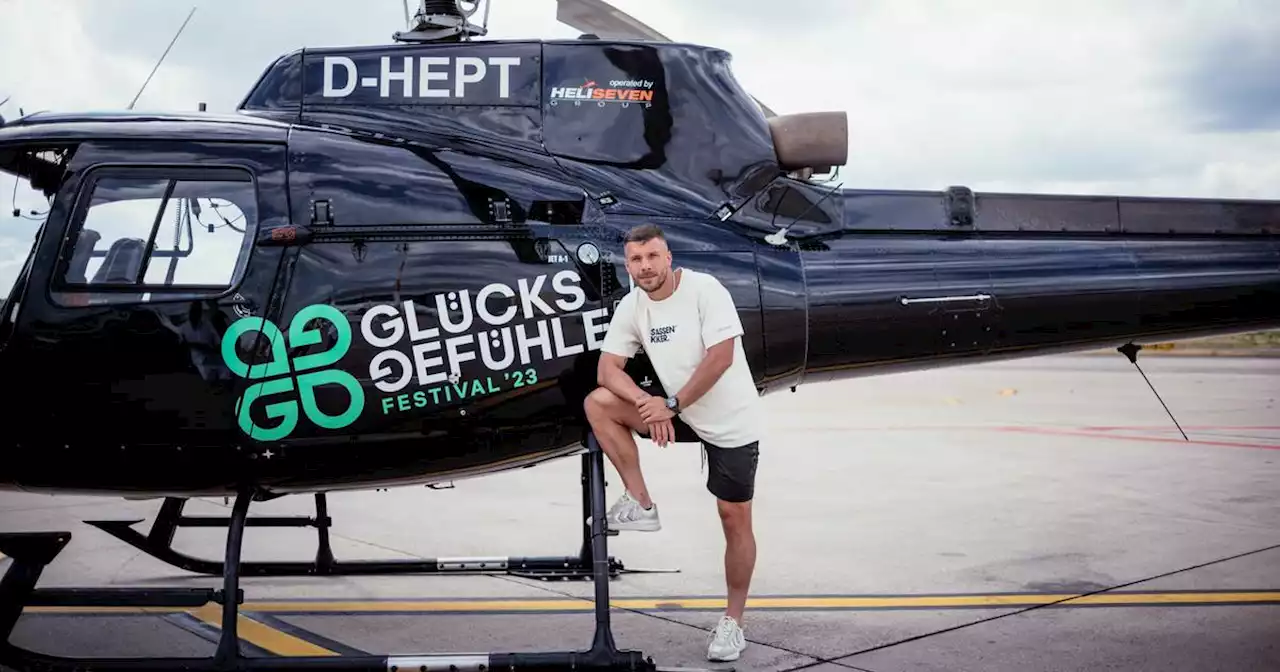 Weltrekordversuch beim „Glücksgefühle Festival“: Lukas Podolski und schauinsland-reisen planen den größten Reisekoffer der Welt