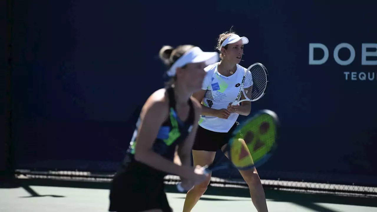 Élise Mertens, lauréate en double en 2019, et sa partenaire Storm Hunter éliminées au premier tour de l'US Open