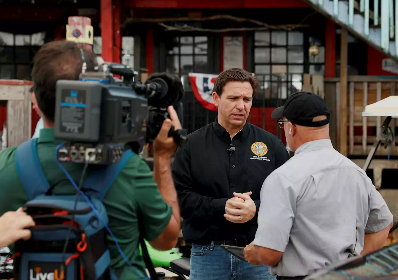 Analysis-DeSantis 2024 campaign escapes battering by Hurricane Idalia