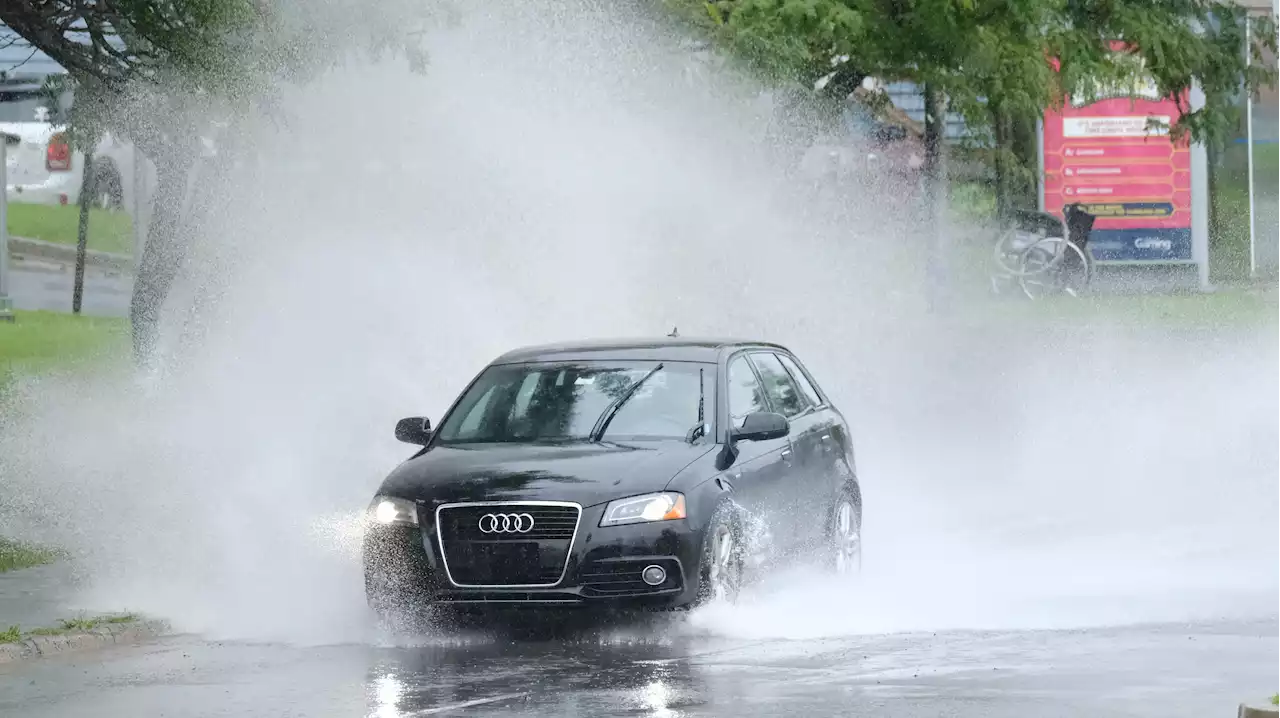 Heavy rain sweeps across N.S., bringing localized flooding