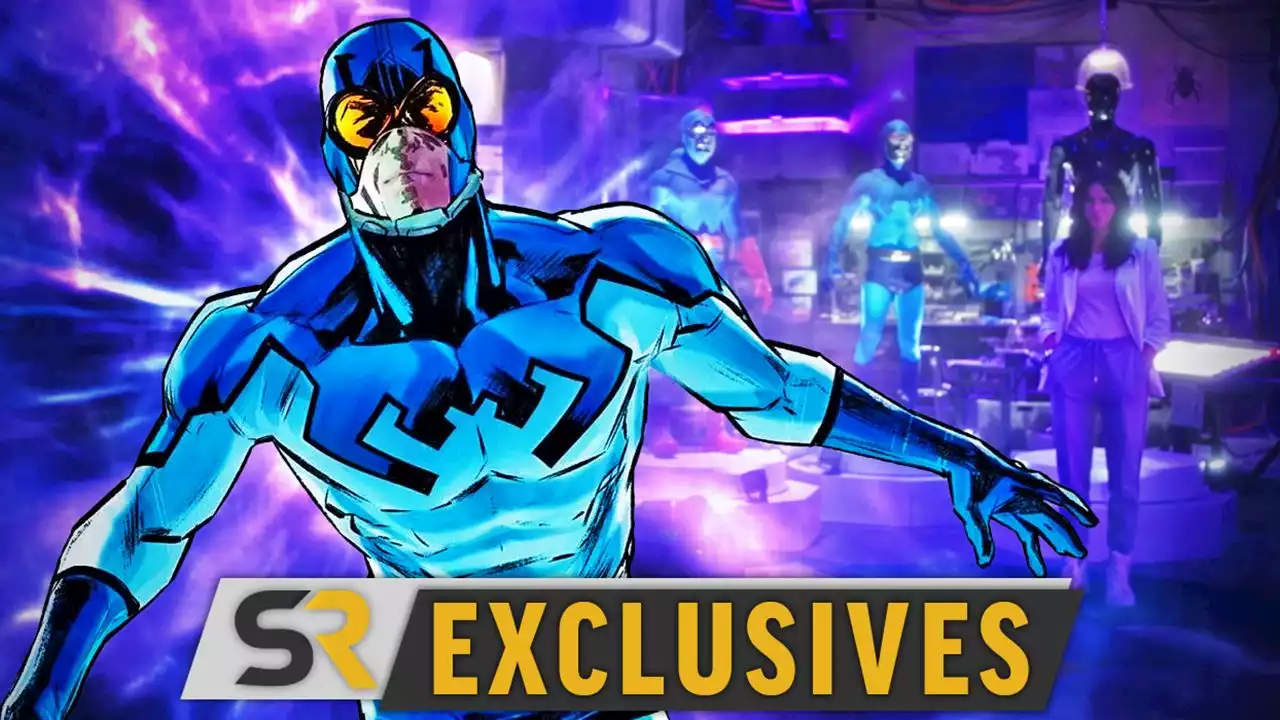 Blue Beetle Concept Artist Explain How Ted Kord's Suit Reflects A 'More Quirky' Hero