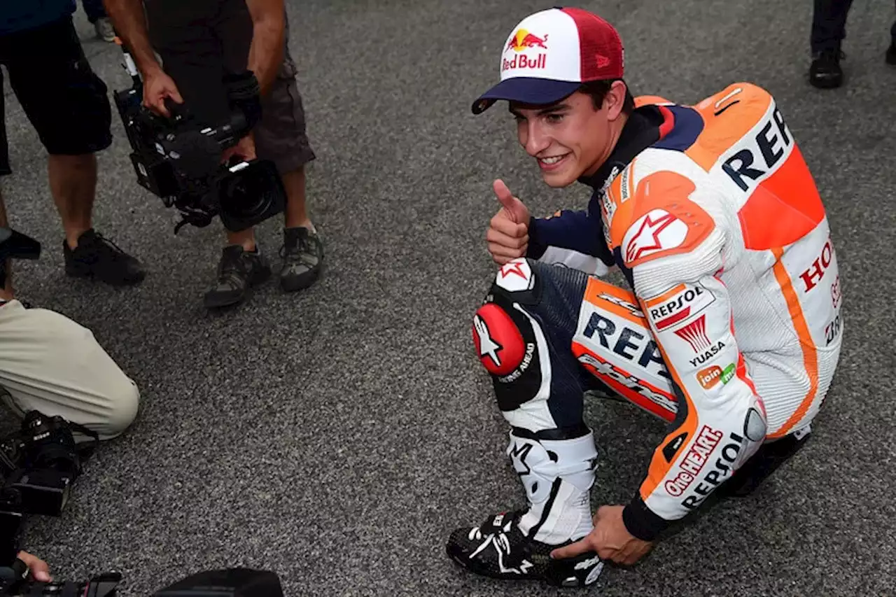 Barcelona-Test: Marc Márquez vor Smith