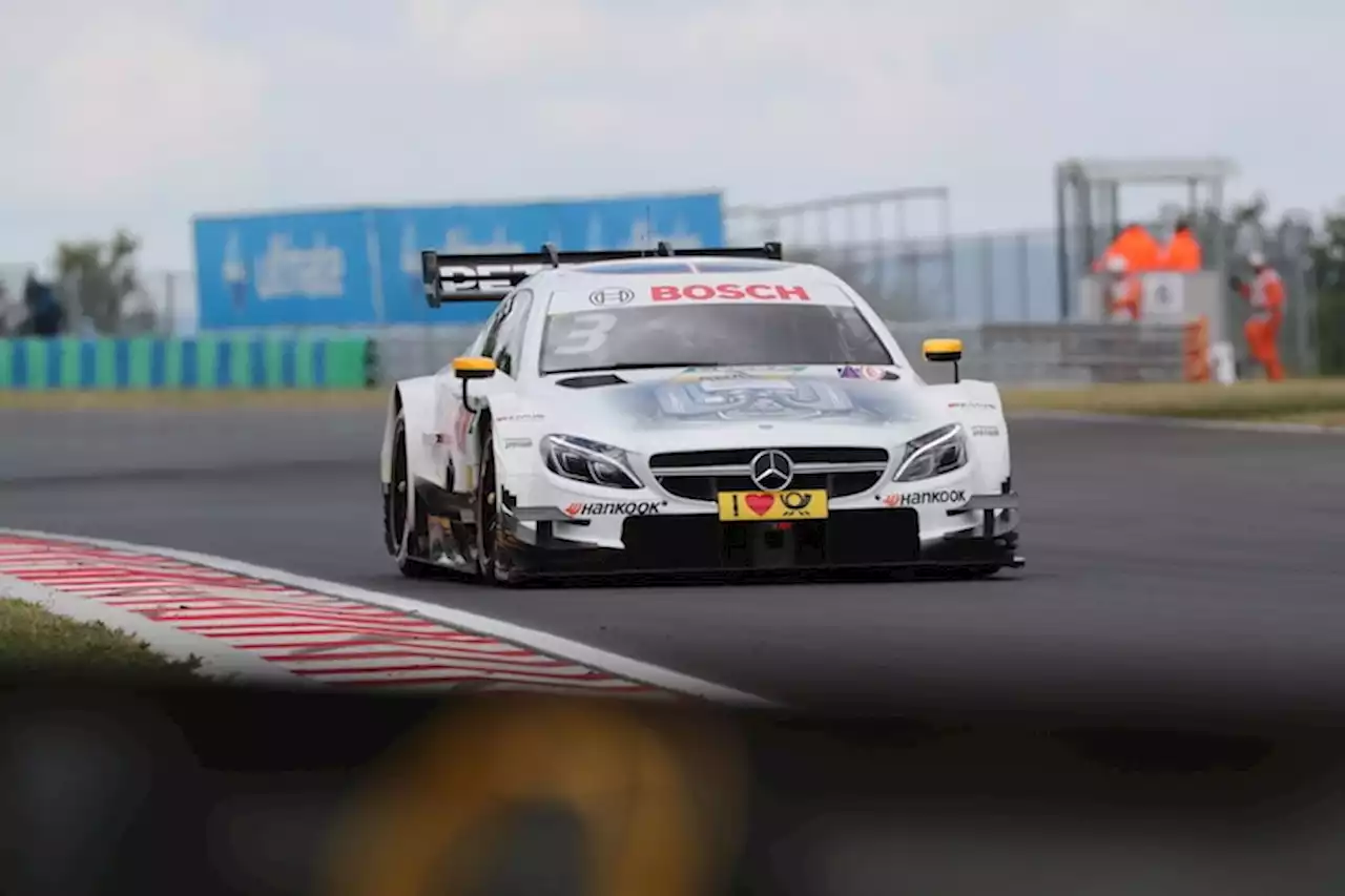 DTM Training: Mercedes vorne, BMW fährt nur hinterher