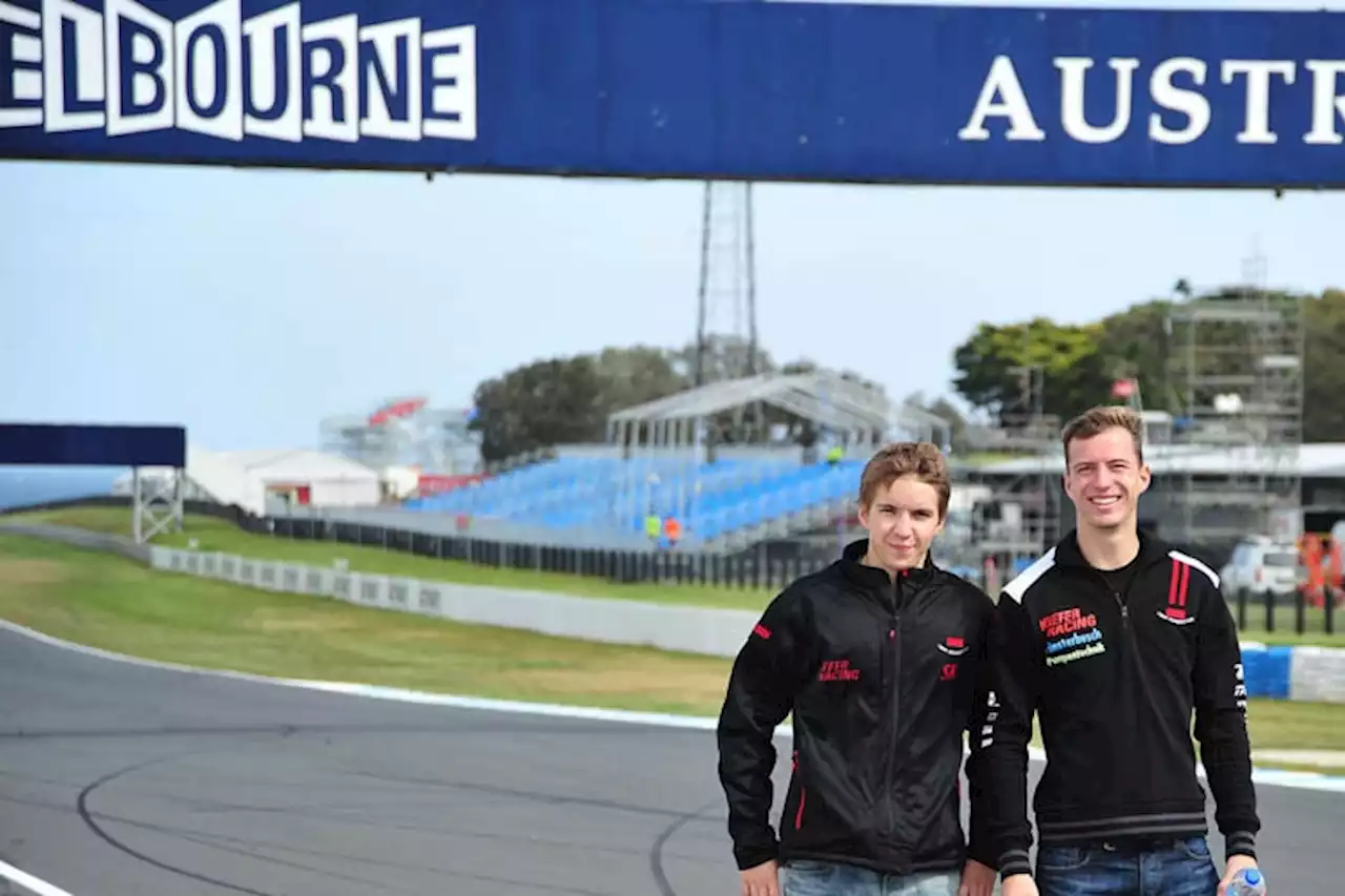 Luca Grünwald: Talentprobe in Phillip Island