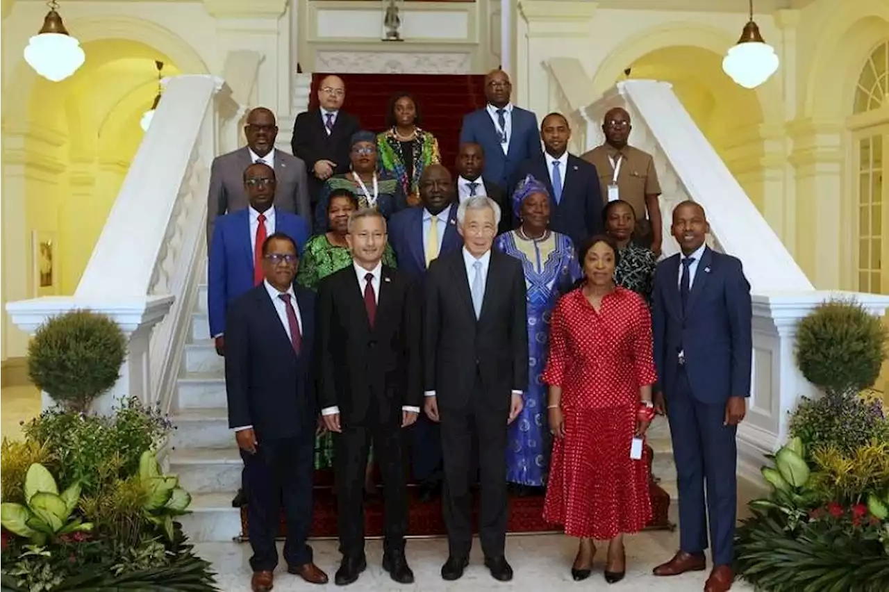 PM Lee meets officials from 8 Sub-Saharan African nations to discuss stronger ties