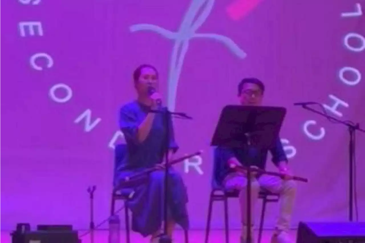 Actress Paige Chua returns to alma mater Mayflower Secondary to celebrate Teachers’ Day