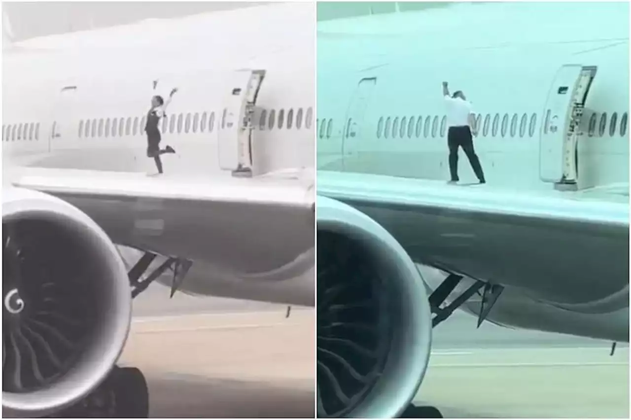 Swiss Airline crew members land themselves in trouble for taking photos on plane’s wing