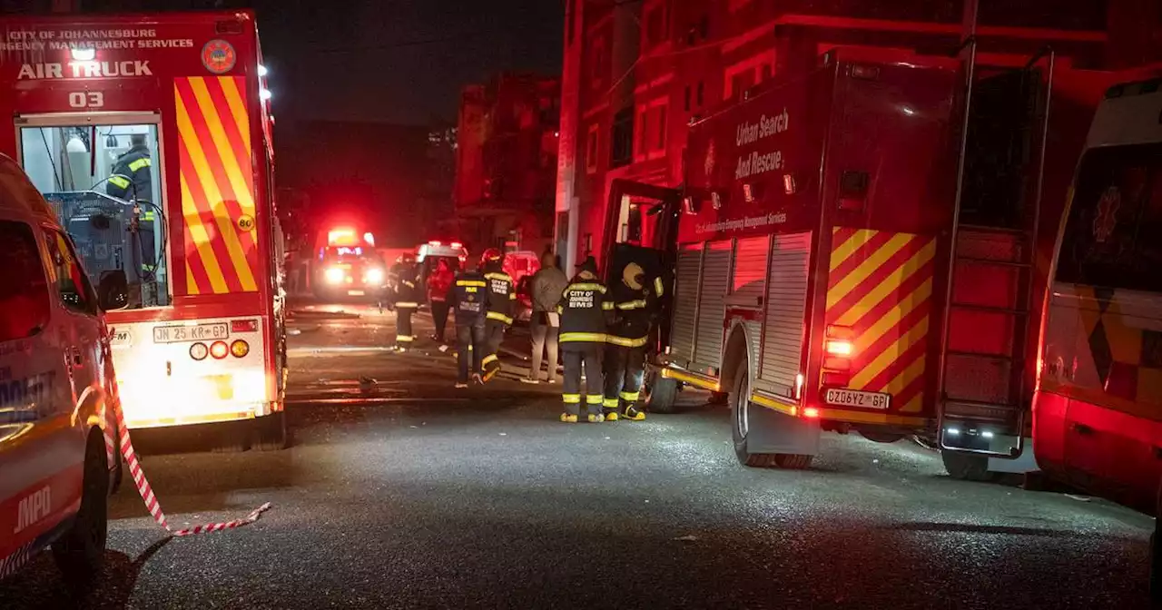 Südafrika: Mindestens 58 Tote bei Großbrand in Gebäude in Johannesburg