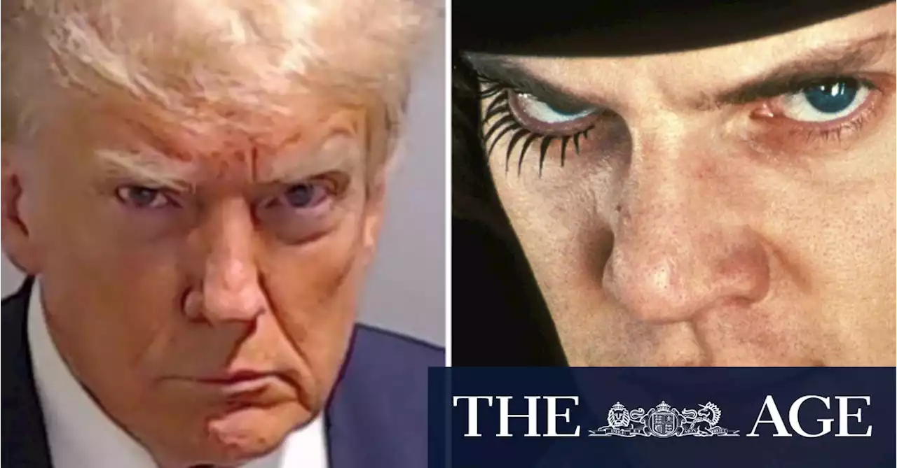 Why Trump’s ‘Kubrick Stare’ mugshot is straight out of the horror film playbook