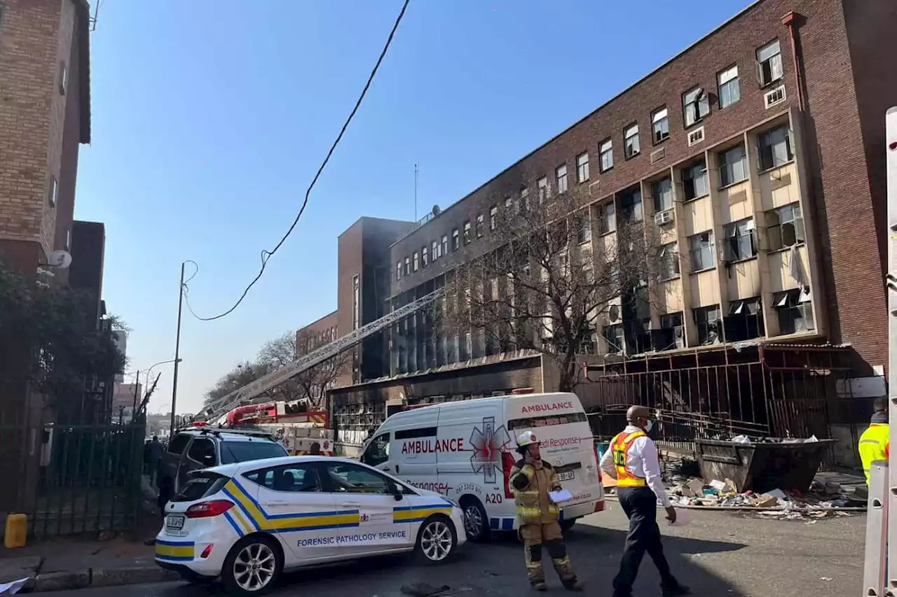 'Joburg CBD building turned into informal settlement' − EMS