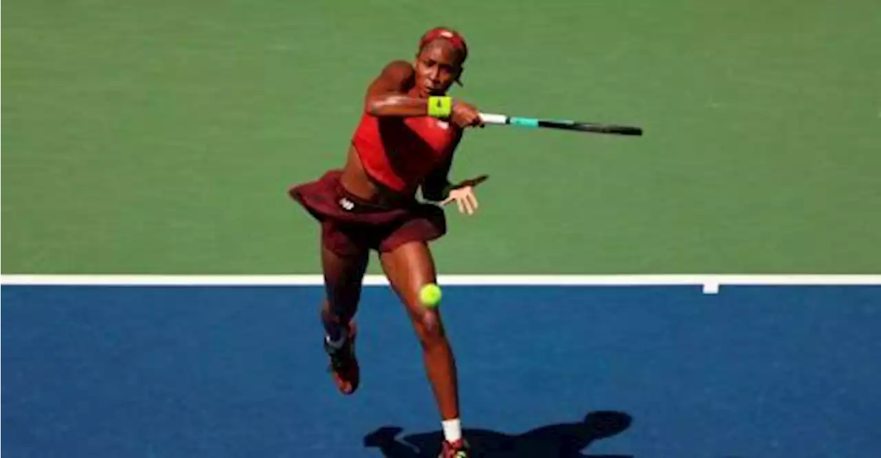 ‘I can smile too’: Gauff in search of US Open joy