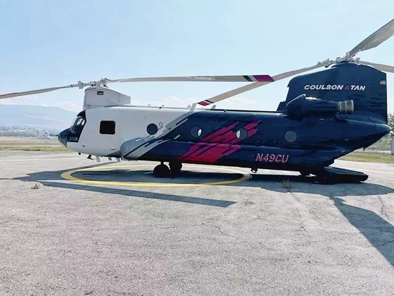 Coulson's Chinook helicopter gets contract to fight B.C. wildfires