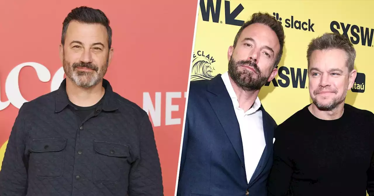 Jimmy Kimmel says Ben Affleck and Matt Damon offered to pay his staff amid writers strike