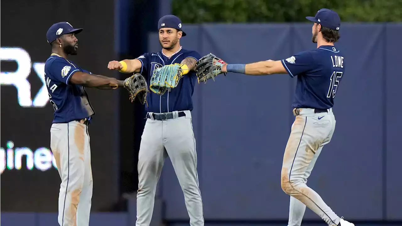 Josh Lowe and Randy Arozarena help surging Tampa Bay Rays beat Miami Marlins in 10 innings