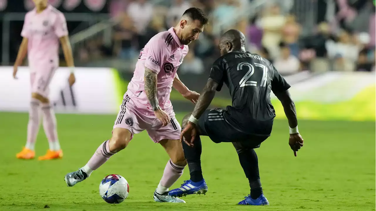 Scoreless for first time in the Lionel Messi era, Inter Miami ties Nashville