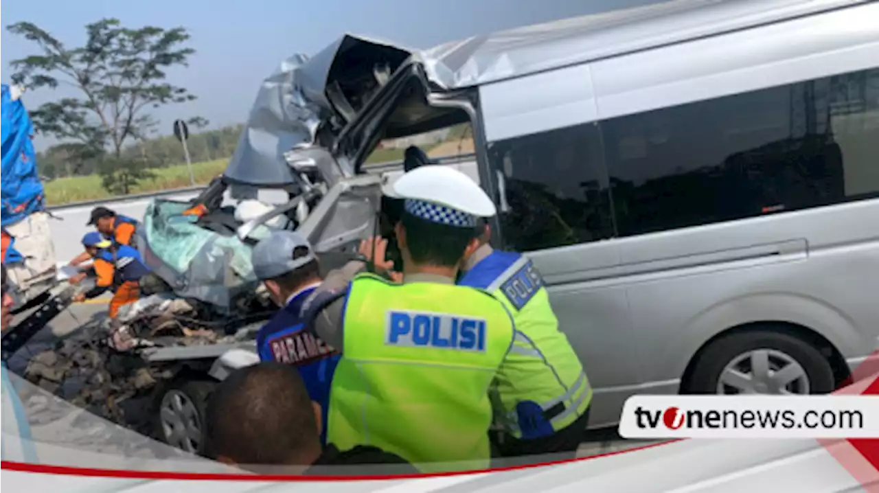 Polisi Tetapkan Sopir Hiace sebagai Tersangka, Buntut Kecelakaan di Tol Malang Pandaan