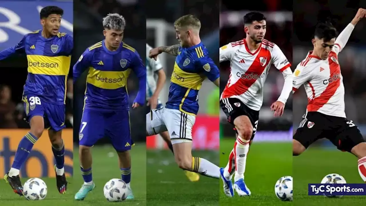 Los jugadores de Boca y River convocados a la Selección Argentina Sub-23