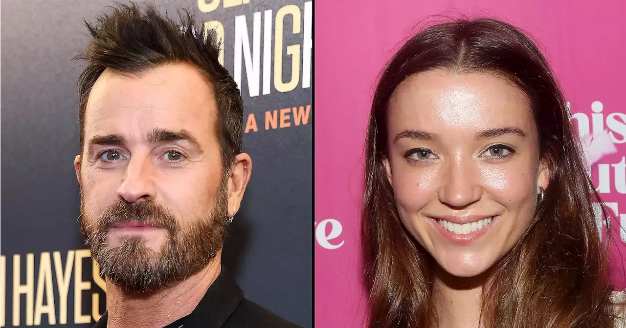 Justin Theroux Kisses Actress Nicole Brydon Bloom on Night Out