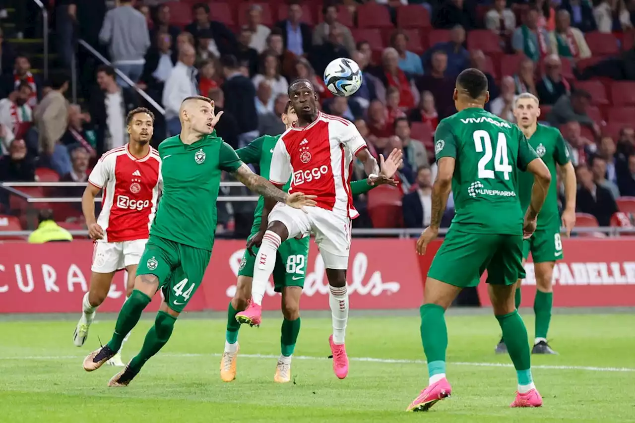 Ajax plaatst zich met schaamrood op de kaken voor poulefase Europa League