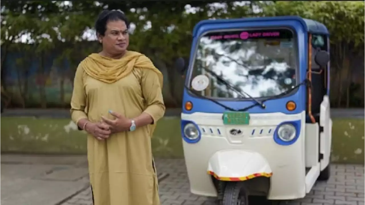 Lika-liku Kehidupan Wanita Transgender di India, Cari Cuan Lewat Becak Listrik