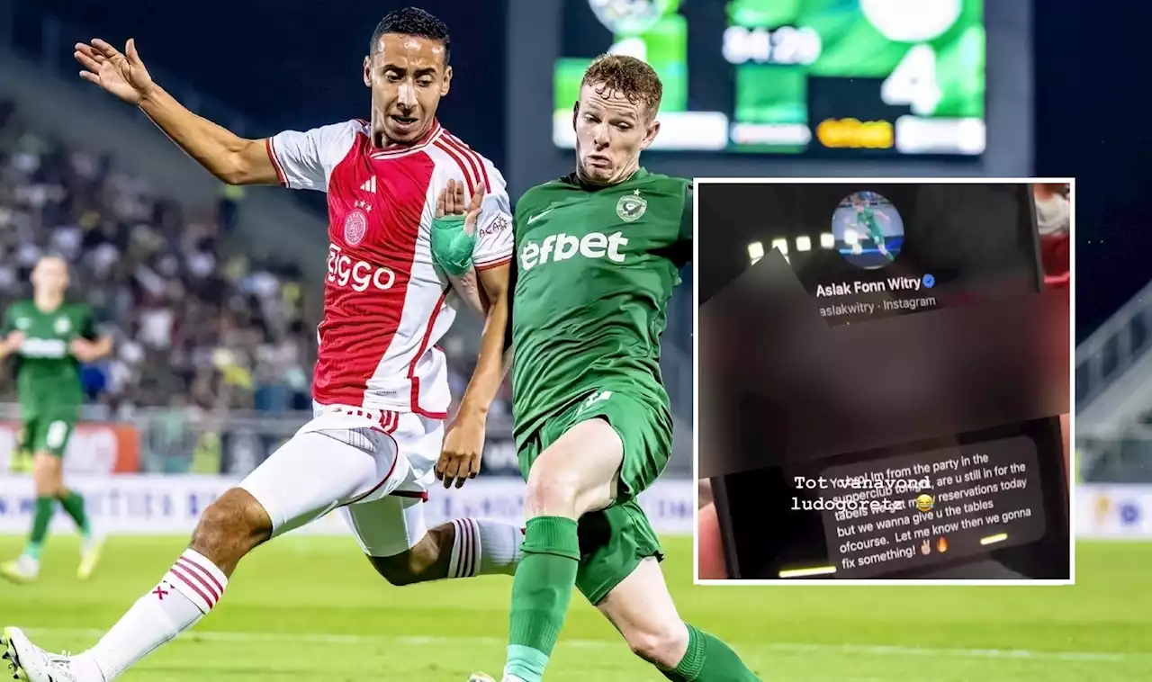 Ludogorets-speler Witry regelt al vóór duel met Ajax feest daarna in Amsterdam