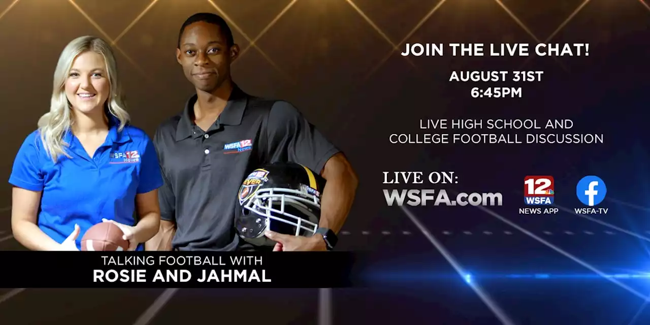 DIGITAL ONLY: ‘Talking Football with Rosie and Jahmal’ set to air at 6:45 p.m.