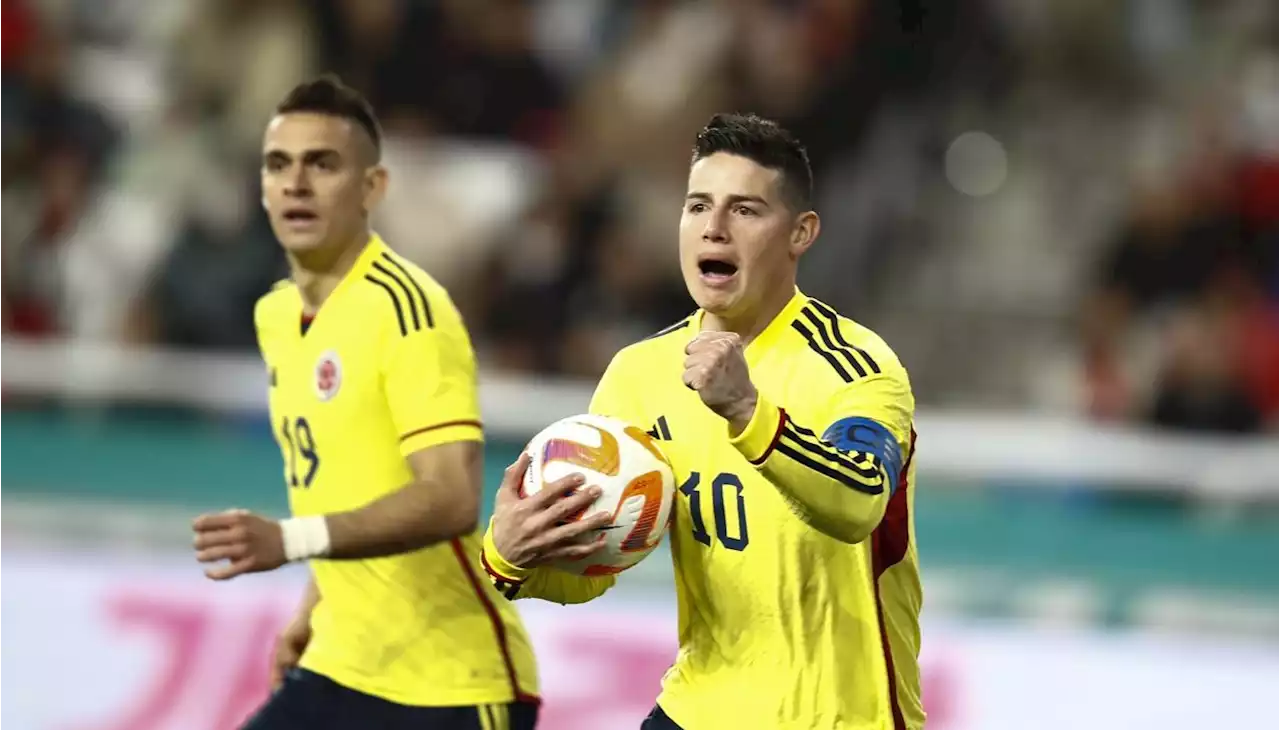 James y Quintero vuelven a la Selección Colombia para juegos contra Venezuela y Chile