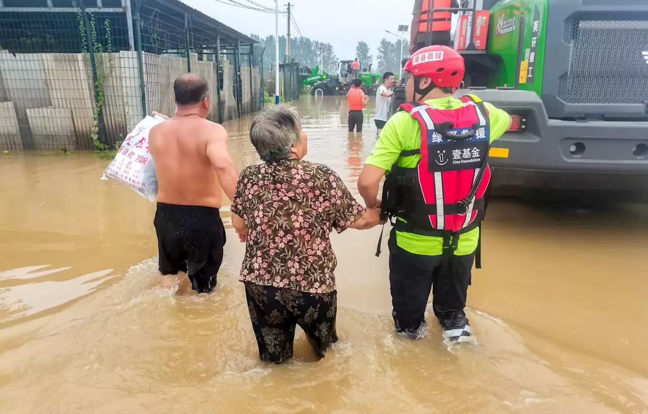 Lourd bilan en Chine après les catastrophes naturelles en juillet