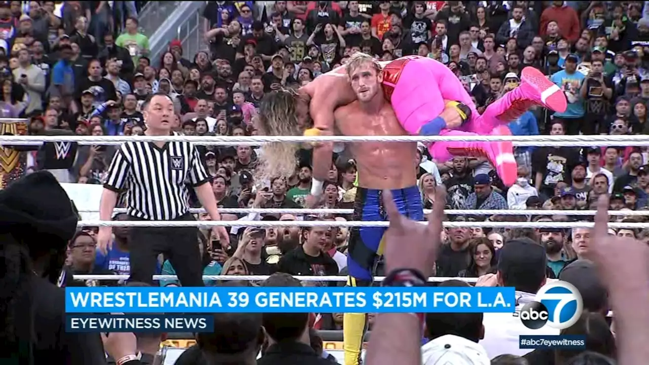 WrestleMania 39 generated $215 million for LA region, WWE says