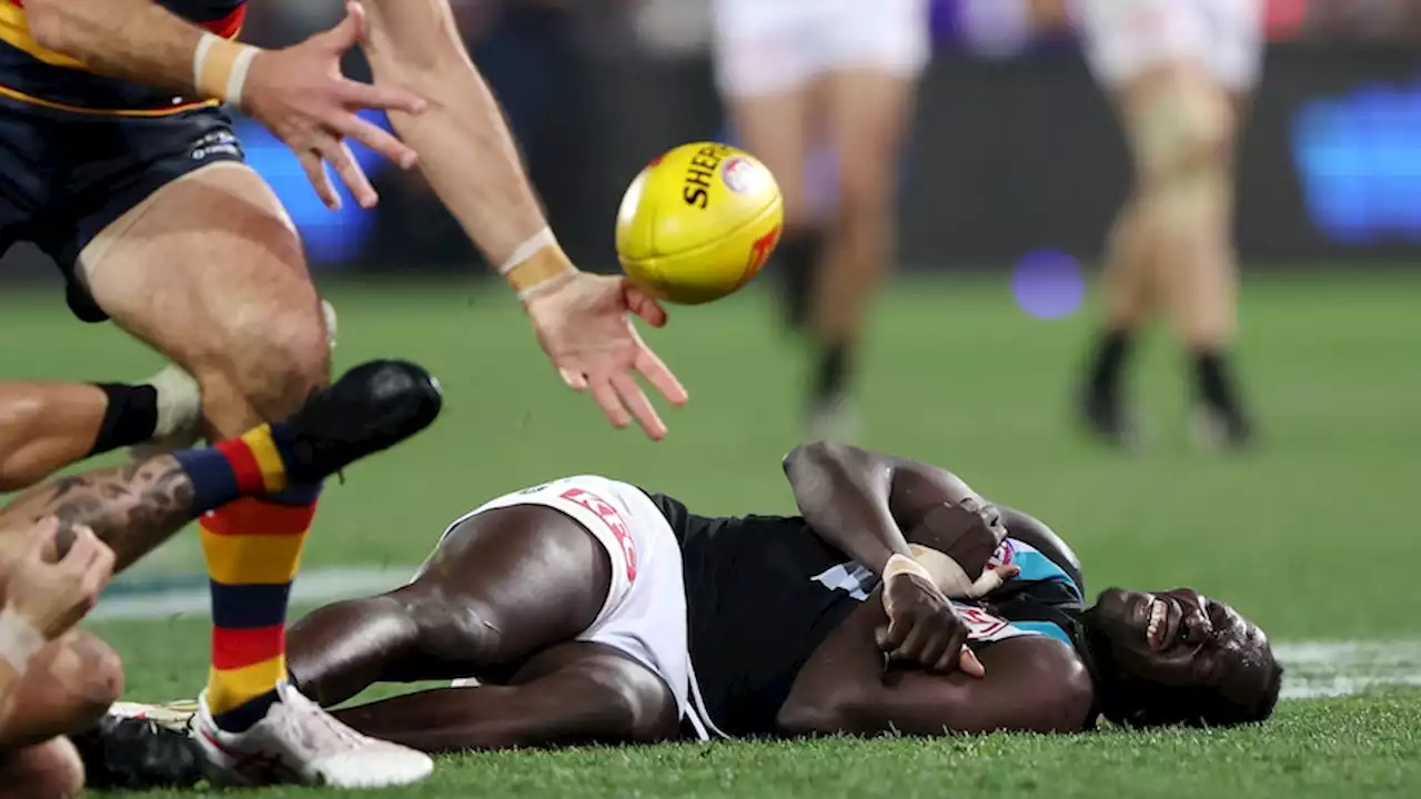 AFL hands Port Adelaide $100k fine over concussion protocols breach