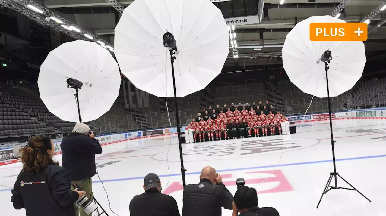 Wenn frisch frisierte Eishockey-Profis den ganzen Nachmittag lächeln