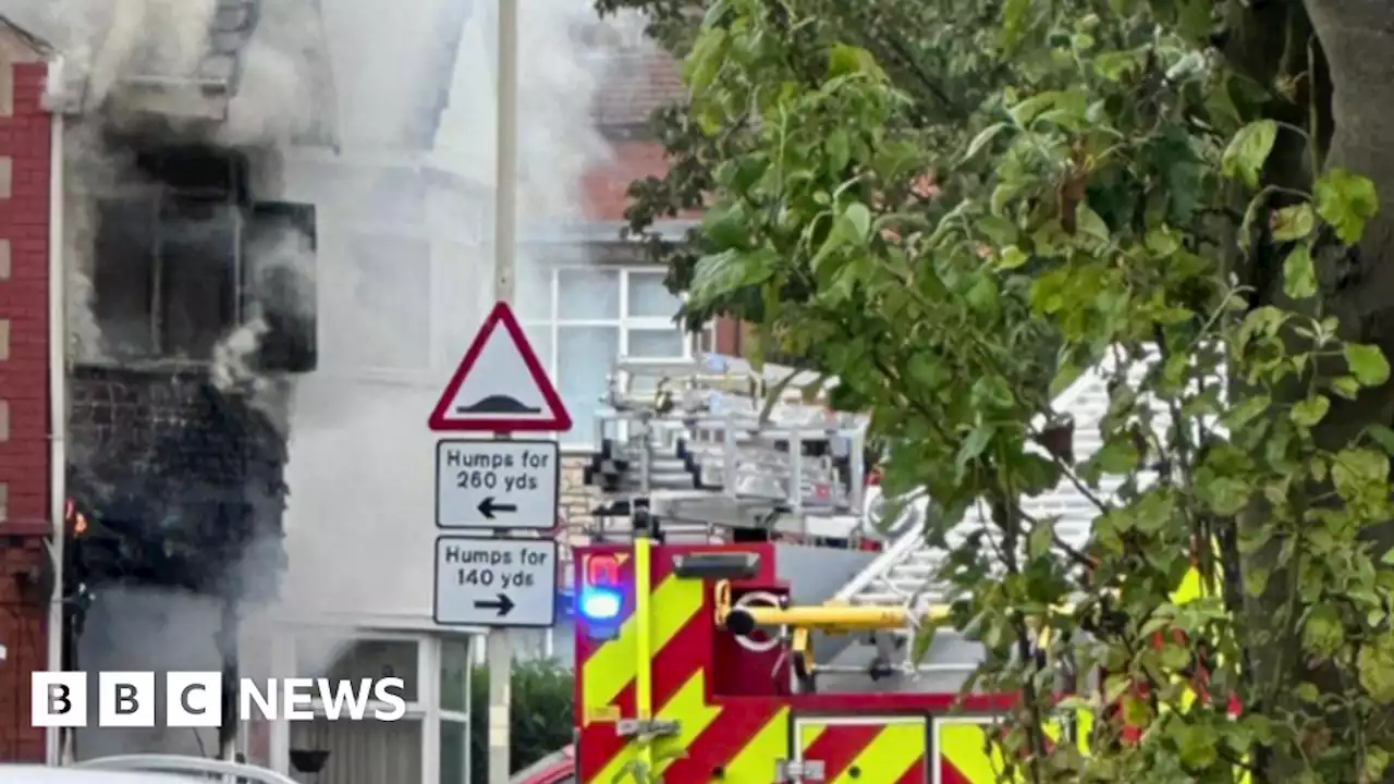 Leicester house fire leaves two men in critical condition