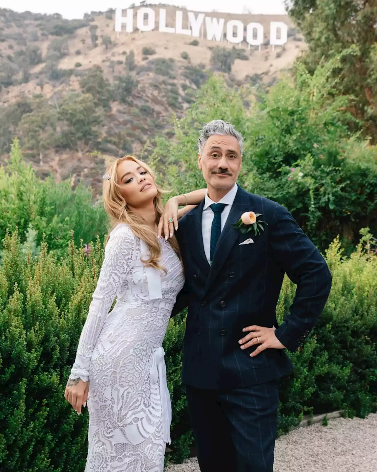 Inside Rita Ora And Taika Waititi’s Intimate, Never-Before-Seen Los Angeles Wedding