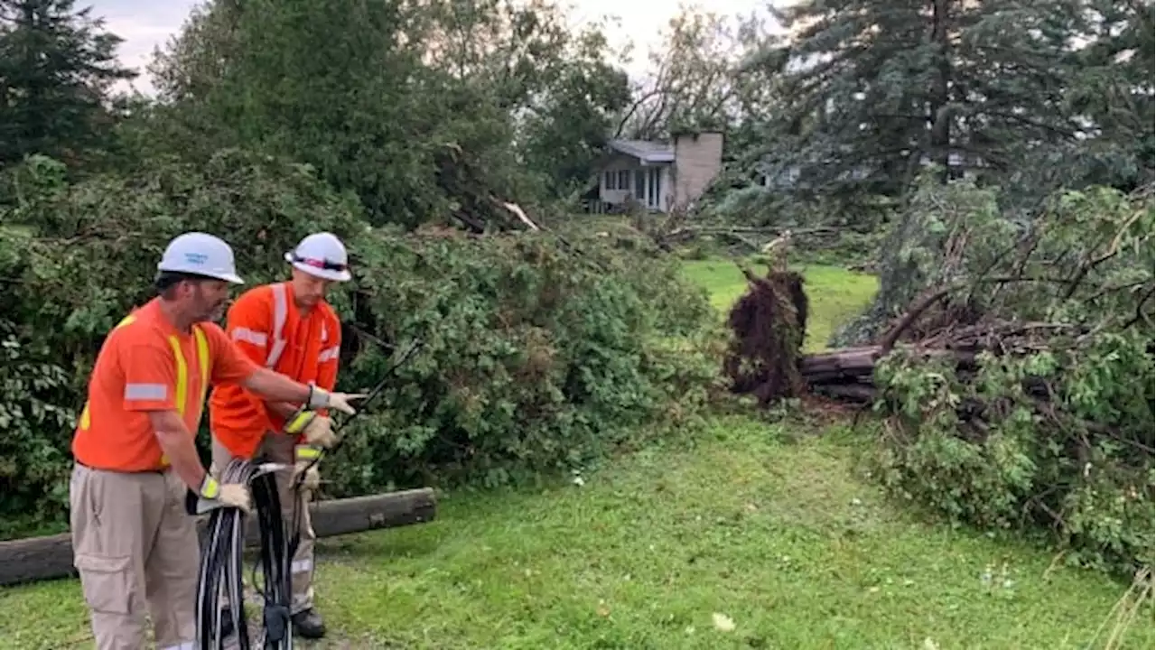 Cleanup begins after tornado rips through south Ottawa | CBC News