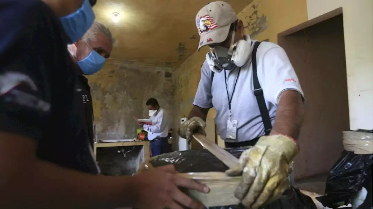 Mexican marines find 110 pounds of dynamite in drug cartel lab