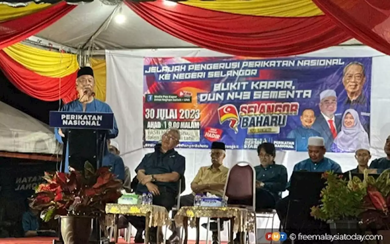 Police probe possible 3R offence in Muhyiddin’s speech