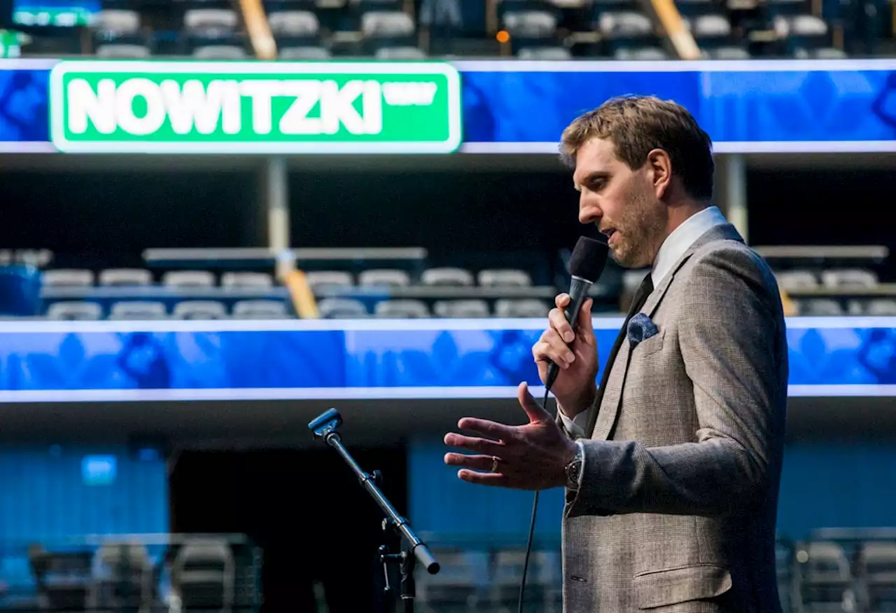 ‘This is huge,’ already emotional Dirk Nowitzki says as Hall of Fame induction nears