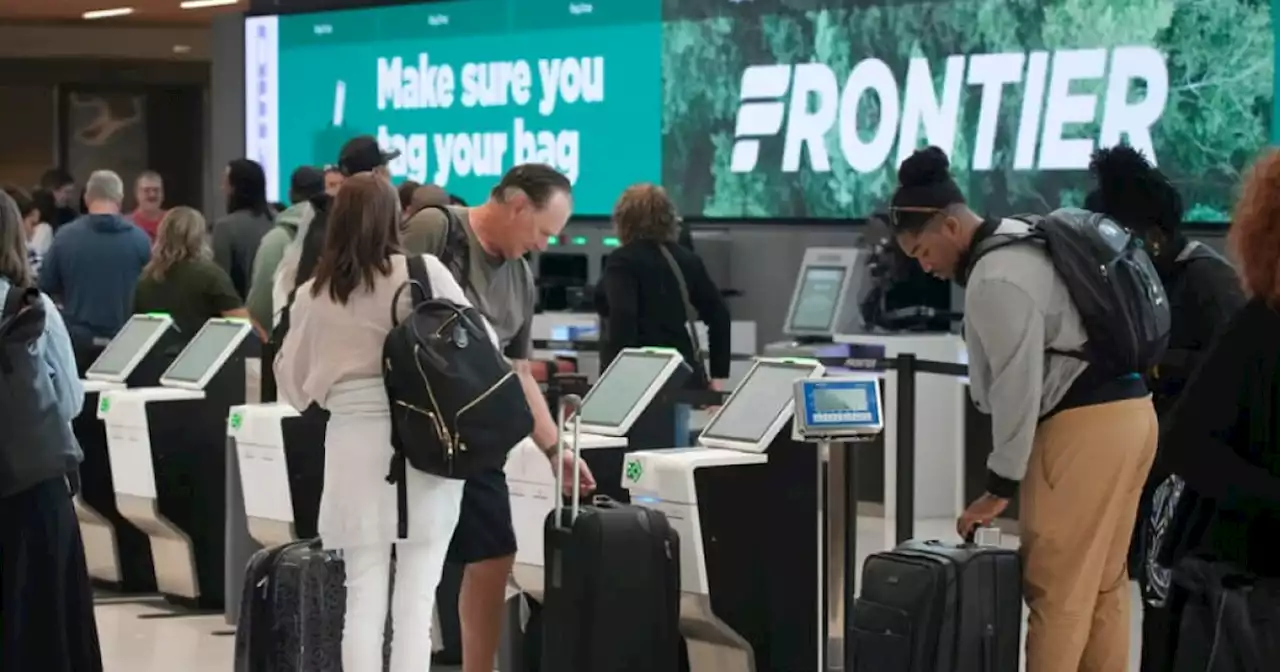 Frontier's new policy requires that you drop off bags earlier