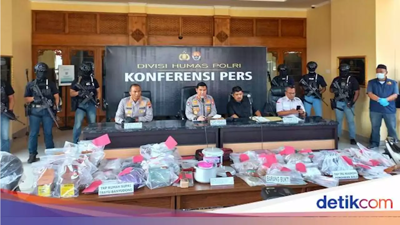 Polisi Ungkap Teroris Boyolali Tunggu 'Pengantin' Bom Mapolresta Solo