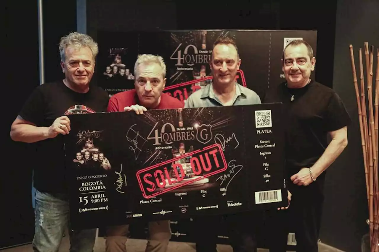 Hombres G: la clásica banda de rock español se presentará en Medellín en La Macarena