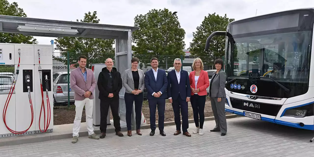 Umgebauter E-Bus-Betriebshof in Rostock eröffnet - electrive.net