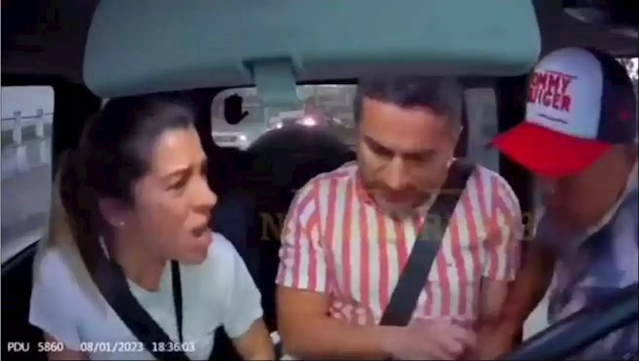 En video: pareja en Ecuador fue víctima de intento de robo cuando iba en su carro