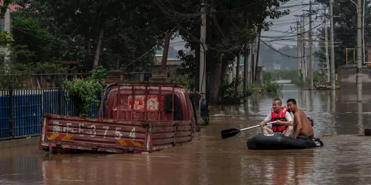 Chine : les catastrophes naturelles ont fait 147 morts ou disparus en juillet