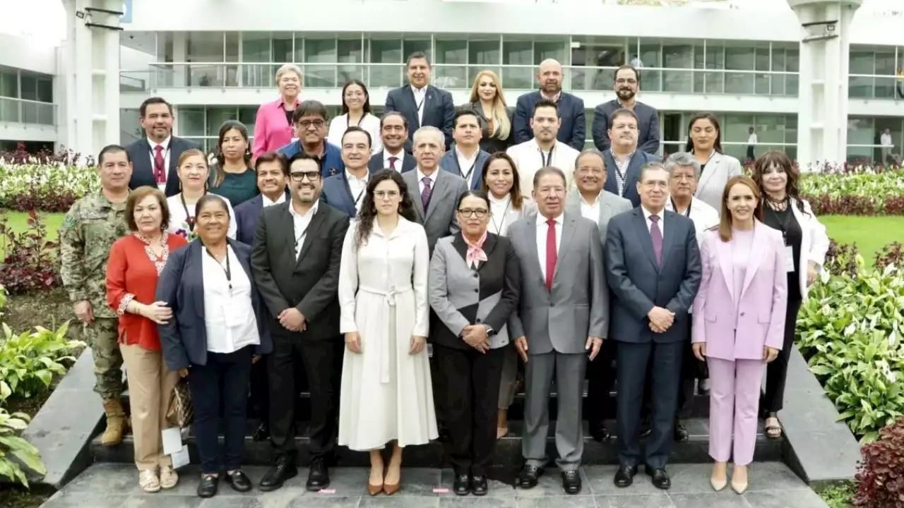 Rosa Icela Rodríguez y Luisa María Alcalde realizan sesión extraordinaria de CNPSM