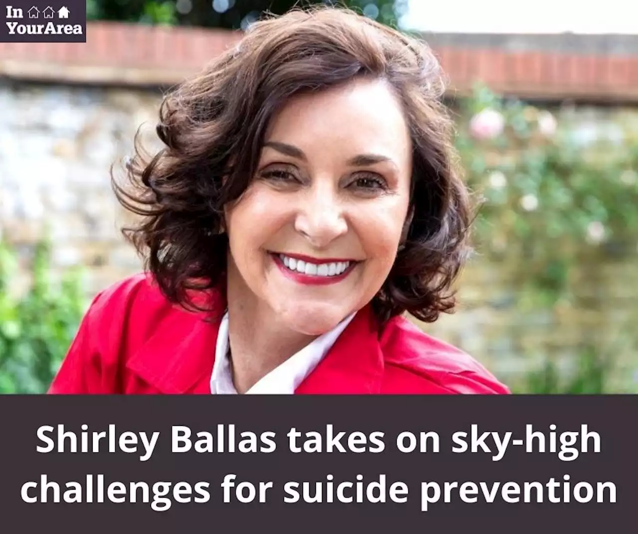 Shirley Ballas takes on trio of challenges for suicide prevention