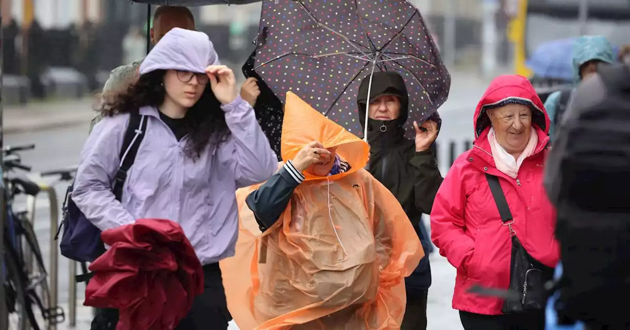 Weather warnings in place as Storm Antoni’s effects create bank holiday washout