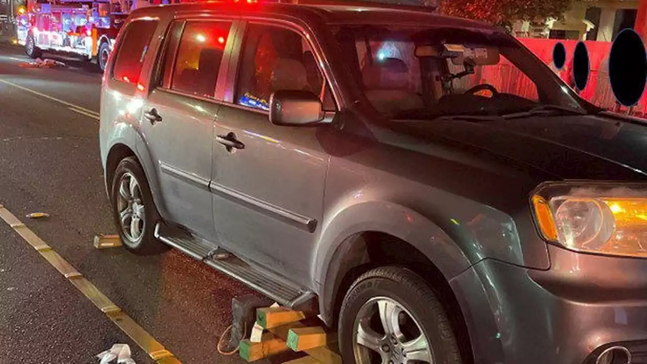 North Seattle collision leaves man in wheelchair trapped under car