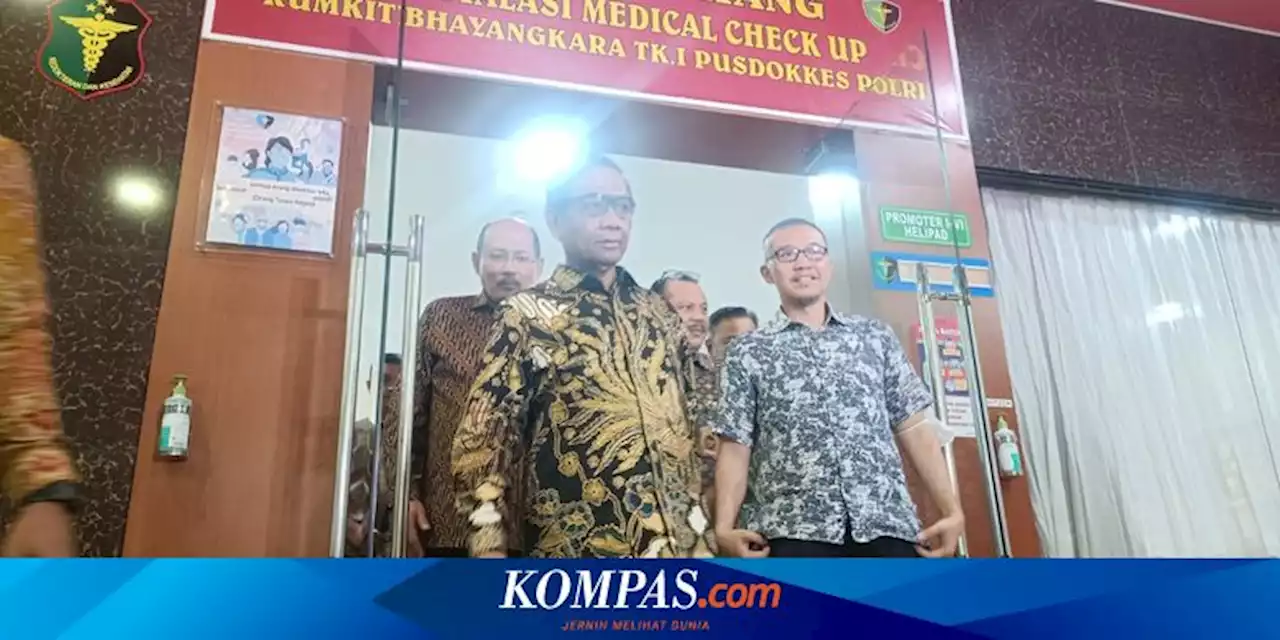 Jenguk Sultan Ri'fat, Mahfud Minta Bali Tower Lakukan Pendekatan Manusiawi